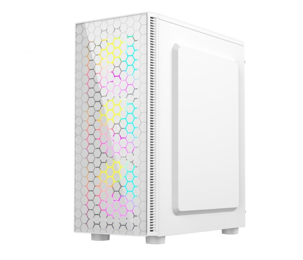 GEMBIRD Obudowa komputerowa gamingowa Fornax 500, biała CCC-FC-500W - 1173317 - zdjęcie 3